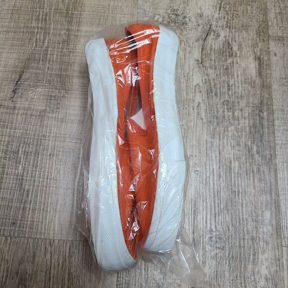 Bob Barker Durable Canvas Deck Step-in Prison Inmate Shoe M5/W7 Orange 255-OR - Picture 4 of 5